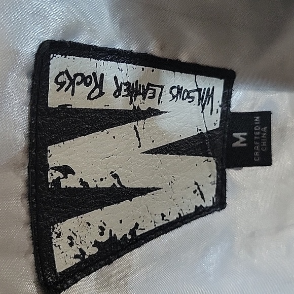 Wilson's Led Zeplin Leather jacket size Medium. Flawless condition ✨️ - Picture 6 of 15